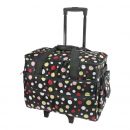 Click Here To View Sewing Machine Trolley Bag Large - Black Multi Spot Click Here To View Sewing Machine Trolley Bag Large - Black Multi Spot